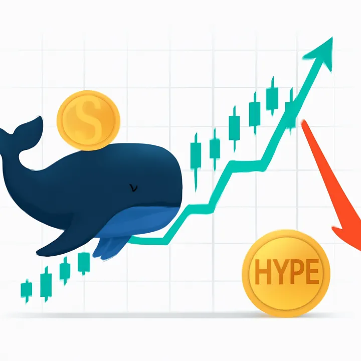 Whale Invests $7.78 Million in HYPE Amid 10% Decline