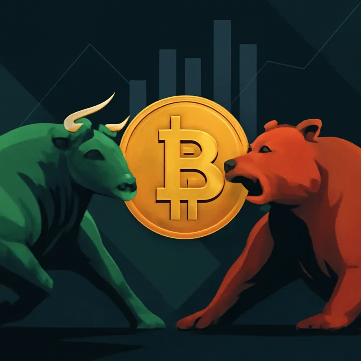 Bitcoin Caught in Tug-of-War Between Bulls and Bears