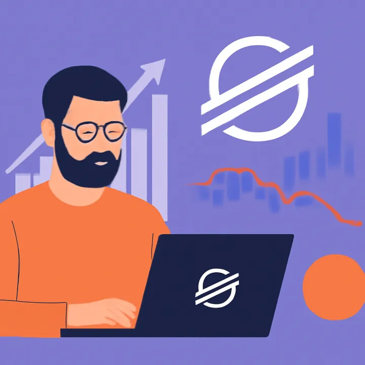 Stellar's Developer Count Rises 86% But XLM Price Struggles Below Key EMAs
