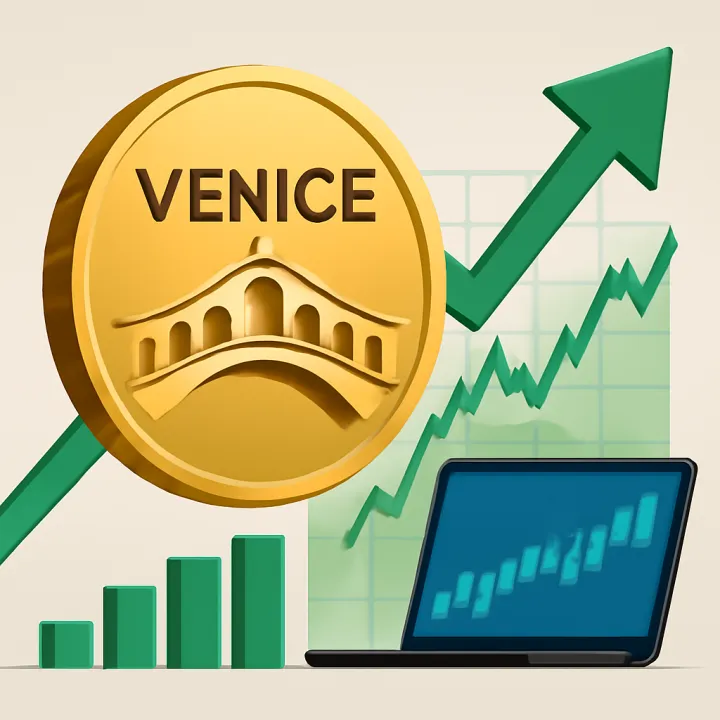 Venice Token Rises 16% After Upbit Listing; Gains Expected