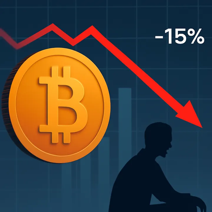 Bitcoin Price Declines 15% but Sellers Stay Committed