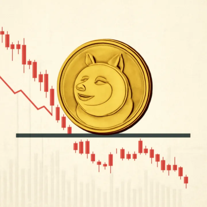 Dogecoin Holds Above Support at $0.109 Amid Bearish Market Signals