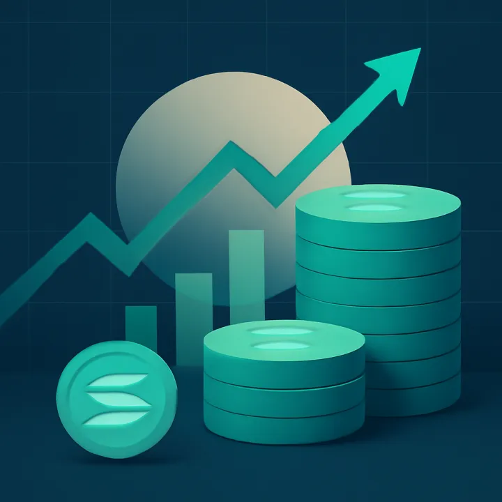 Solana Stablecoin Supply Nears $16B Record High, Rally Await