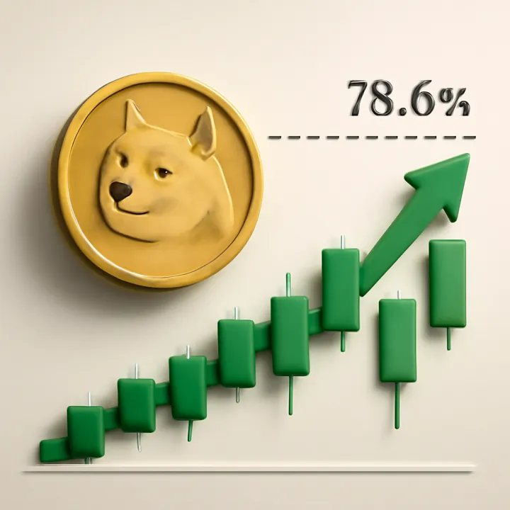 Dogecoin Seeks to Overcome Key 78.6% Fibonacci Level