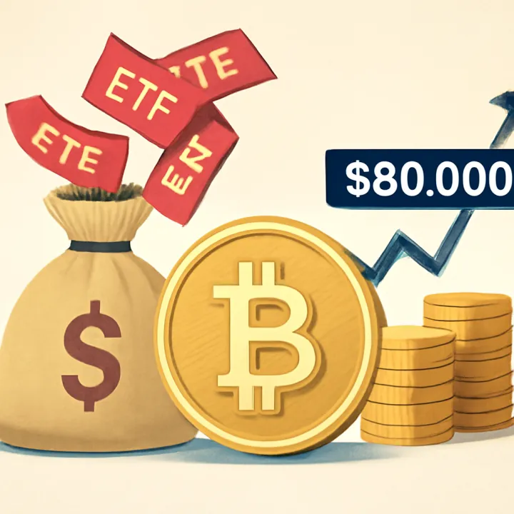 Bitcoin ETF Outflows of $268M Fail to Impact BTC Price Stability at $80K