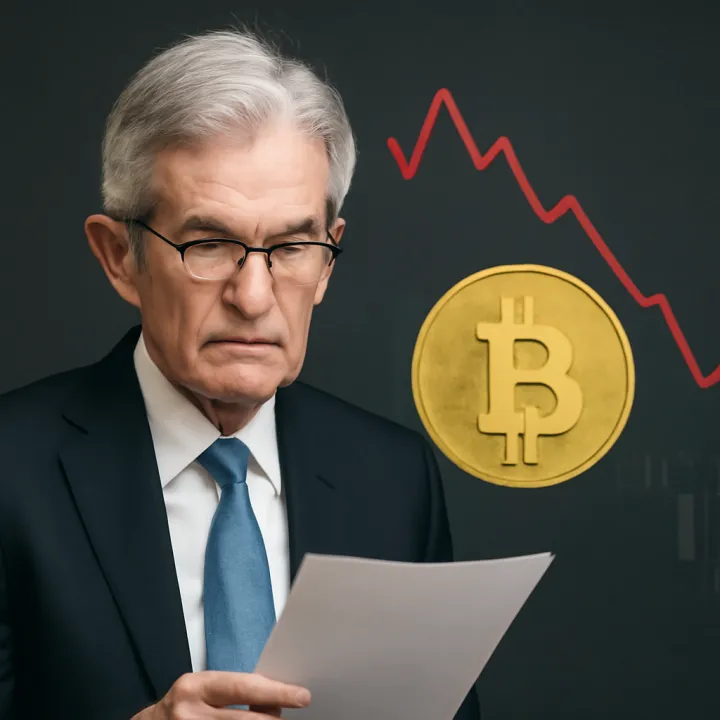 Jerome Powell Steps Down as Fed Chair; Bitcoin Wobbles