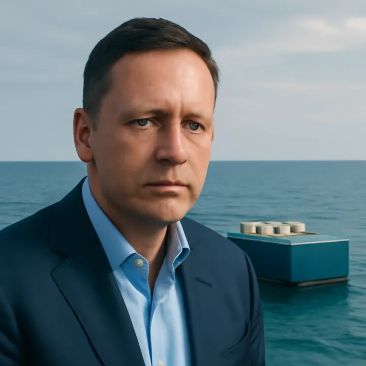 Peter Thiel Invests $140 Million in Ocean Data Centers