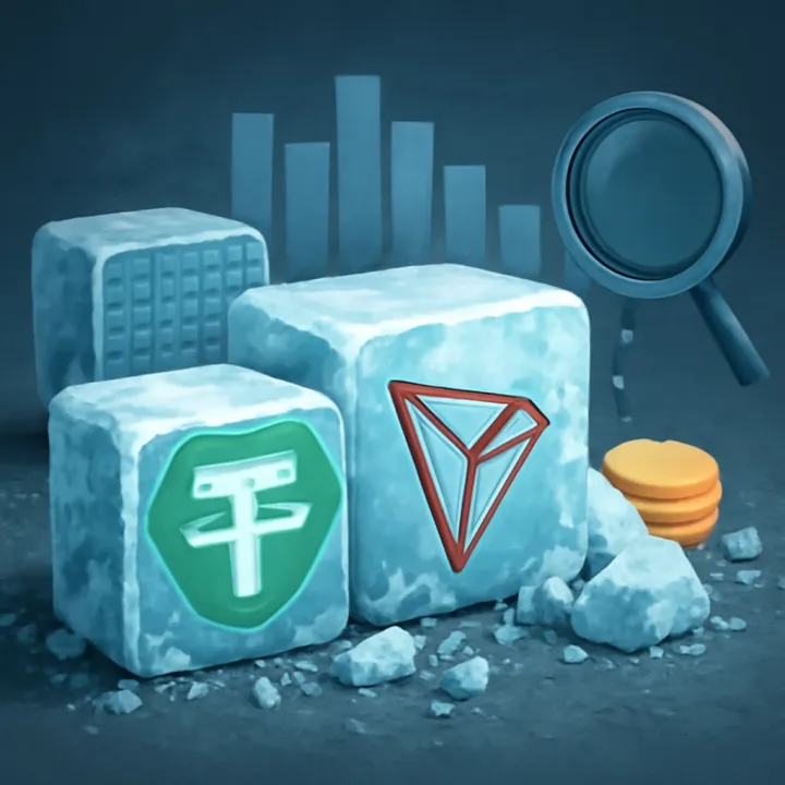 Tether, TRON, and TRM Labs Freeze $450 Million in Crypto