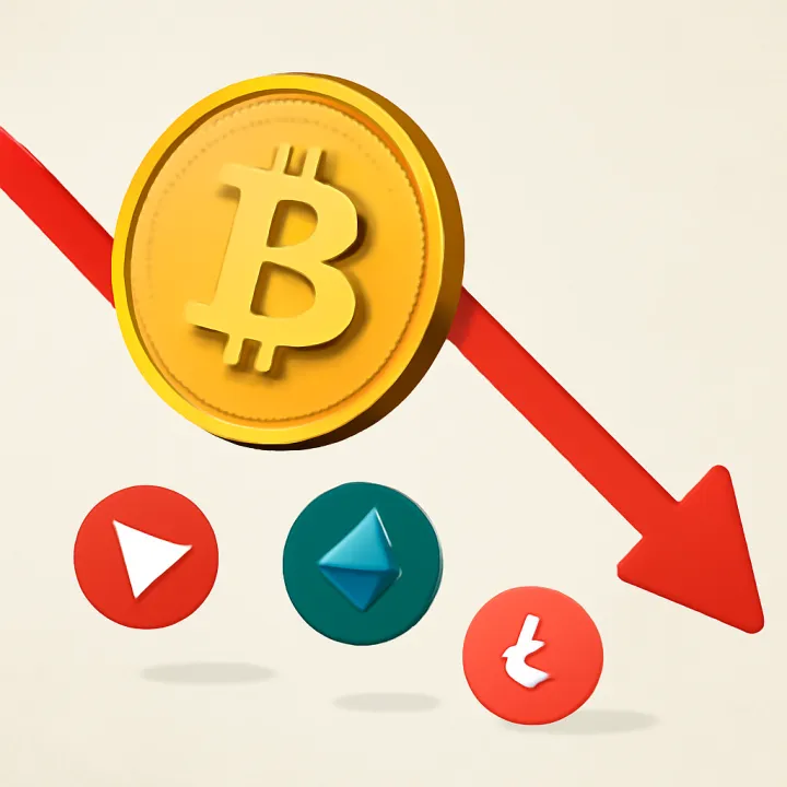 Bitcoin Plummets Under $77,000, Impacting Altcoin Market