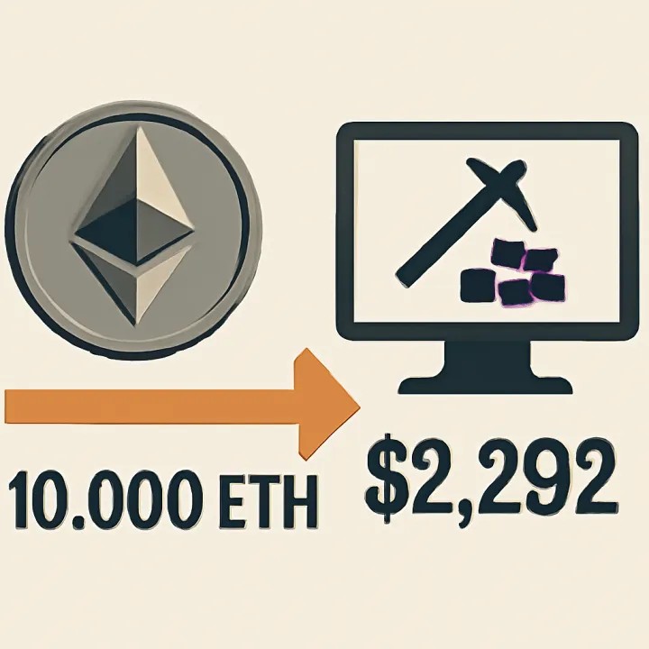 Ethereum Foundation Sells 10,000 ETH to BitMine for $2,292
