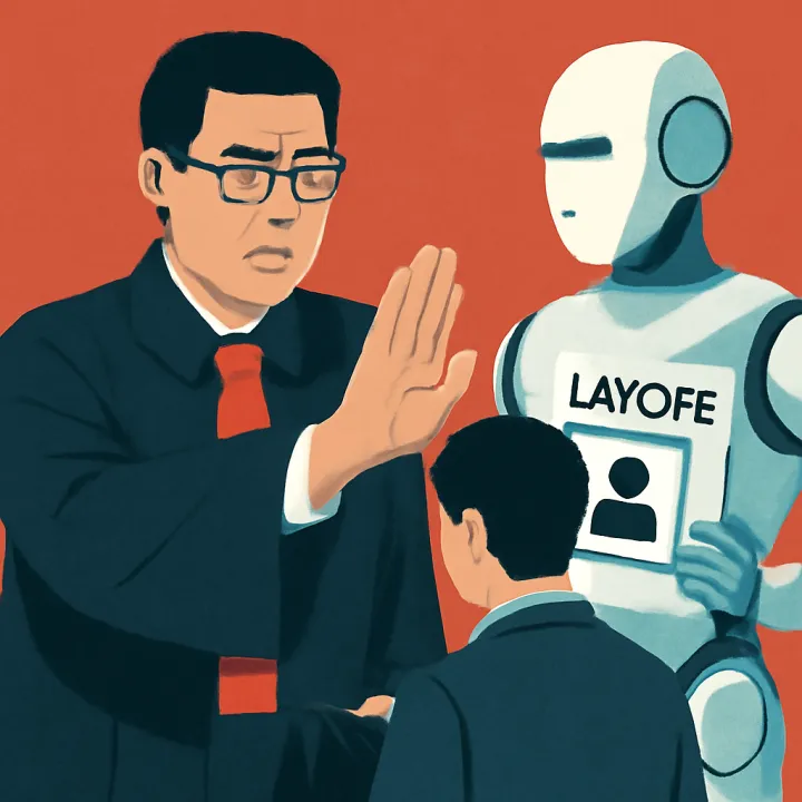 Chinese Court Prohibits AI-Driven Layoffs, Impacting Corporate Restructuring