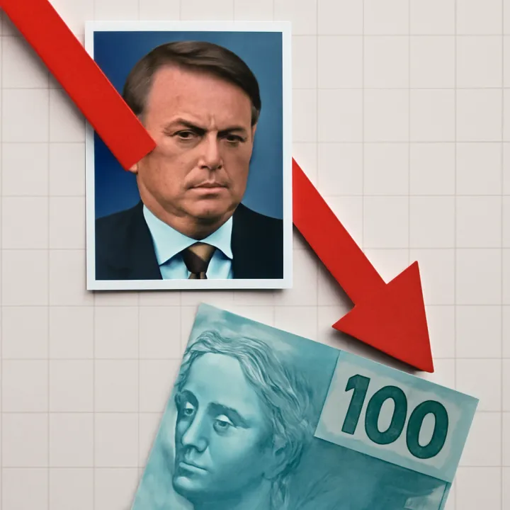 Brazilian Real Drops Sharply Amid Bolsonaro Banking Scandal