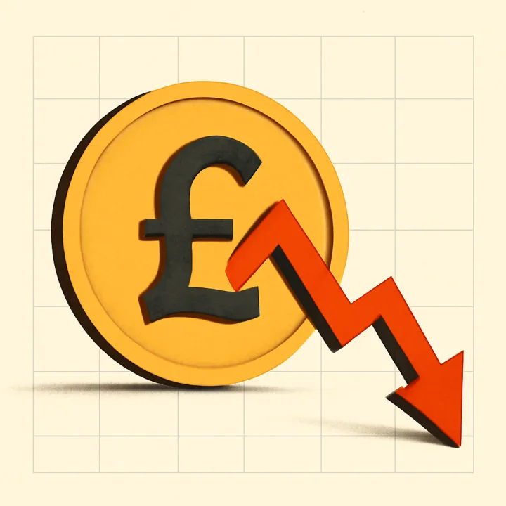 Pound Falls on Weak UK Jobs Data and Political Risks