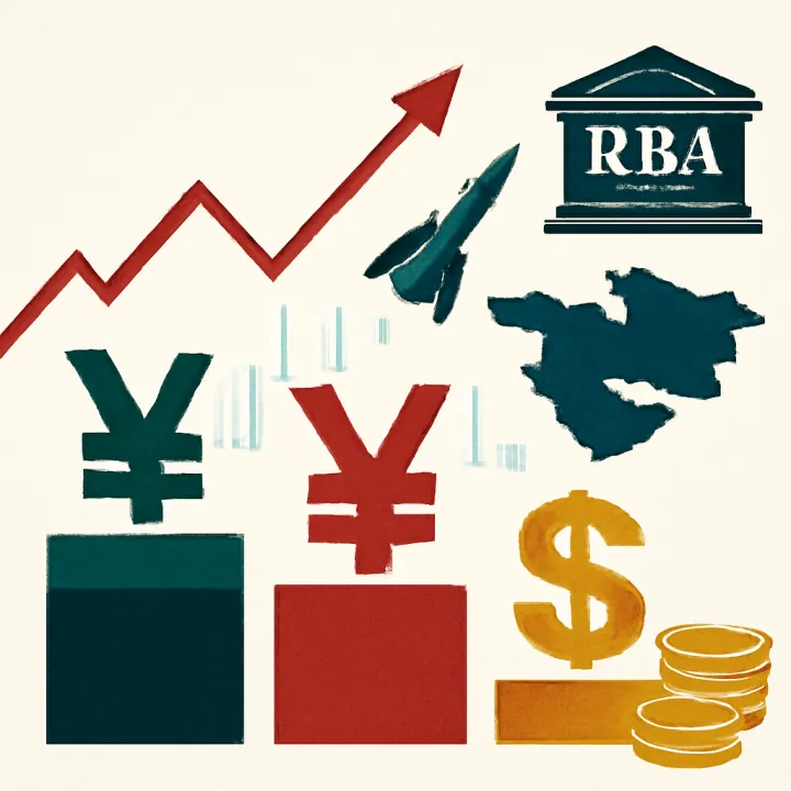 Asia FX Steady as Middle East Tensions Rise and RBA Hikes