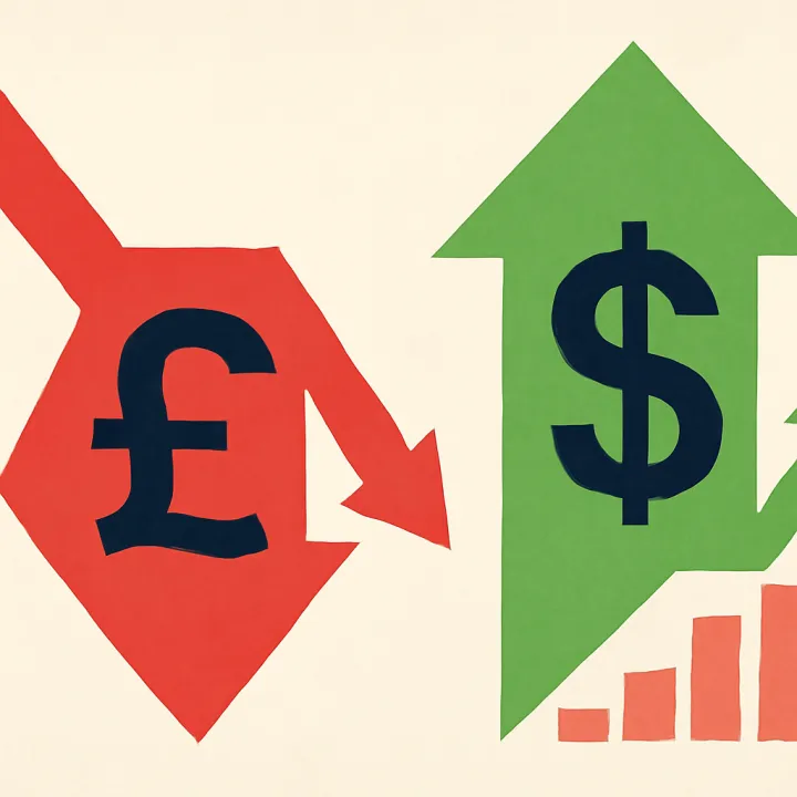 Pound Declines as U.S. Inflation Fuels Dollar Gains