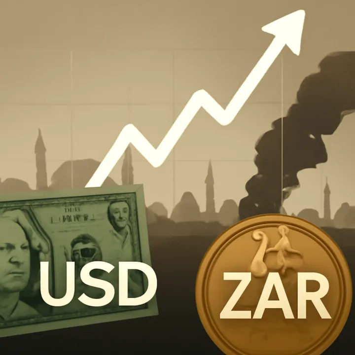 USD/ZAR Climbs as Geopolitical Tensions Escalate Globally