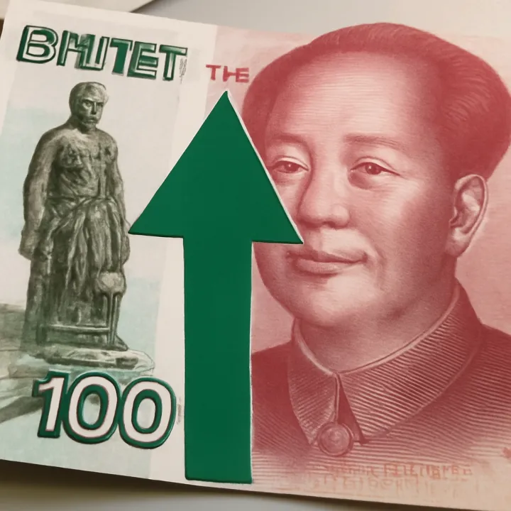 Russian Rouble Hits Peak Against Yuan Since Early 2023