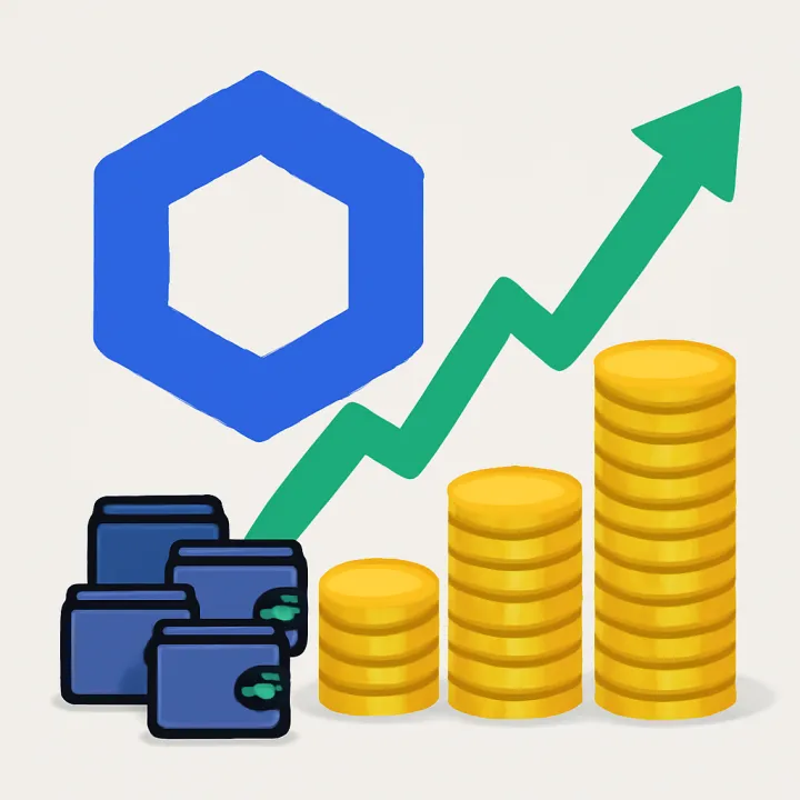 Chainlink Sees Surge with 6,182 New Wallets in 48 Hours