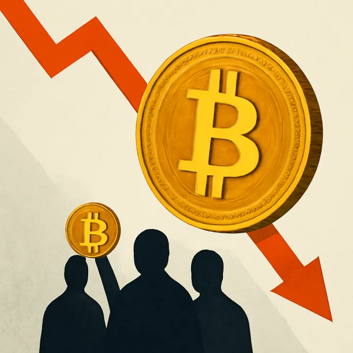 Bitcoin Declines 15% in June Despite Whale Accumulation